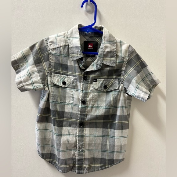 QUIKSILVER SIZE 5 Kids collared shirt - Picture 1 of 2
